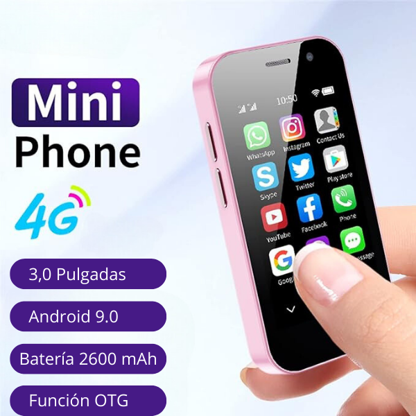 Mini Smartphone Inteligente -  Celular Más pequeño del Mundo